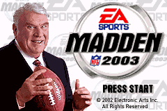 NFL橄榄球2003 Madden NFL 2003(US)(Electronic Arts)(32Mb)
